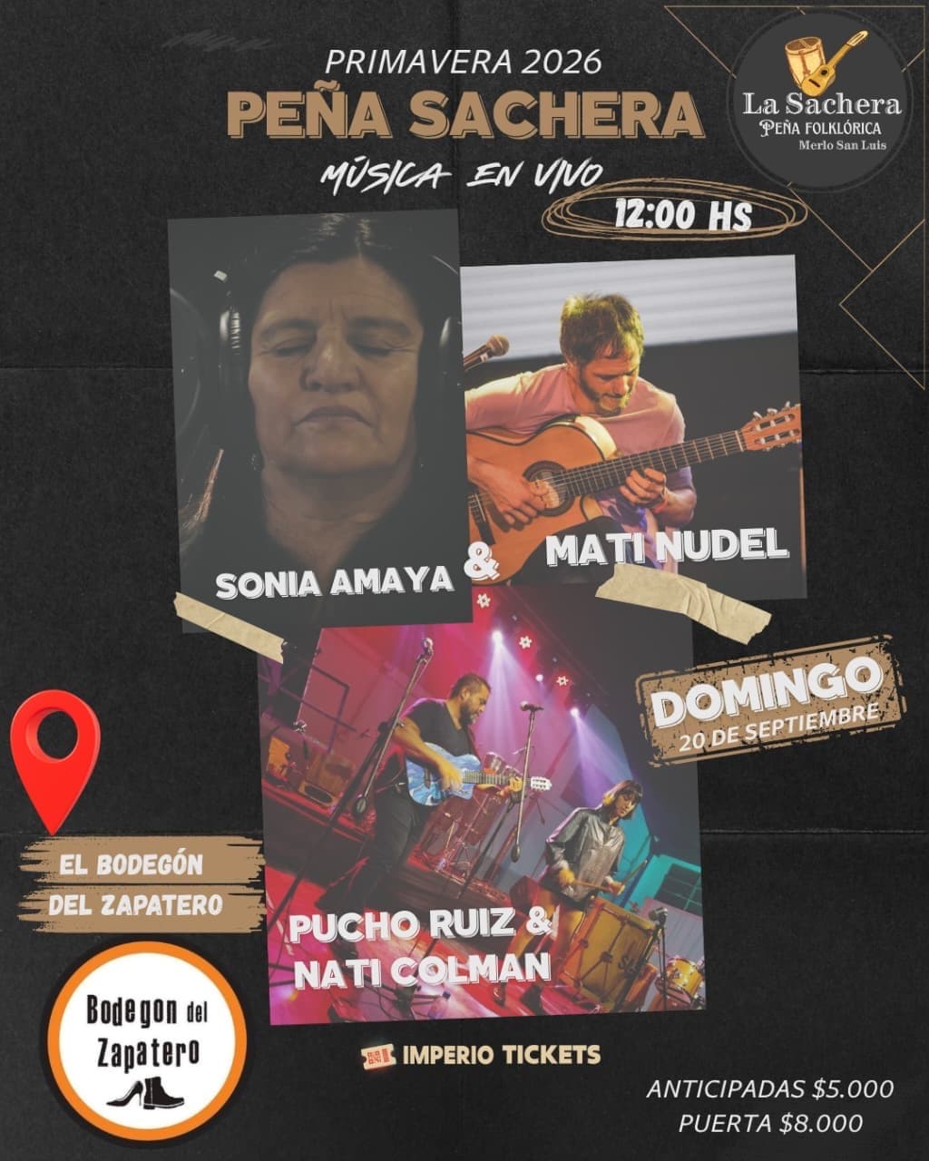 Evento anterior: Peña Sachera - Primavera 2026 - Merlo SL