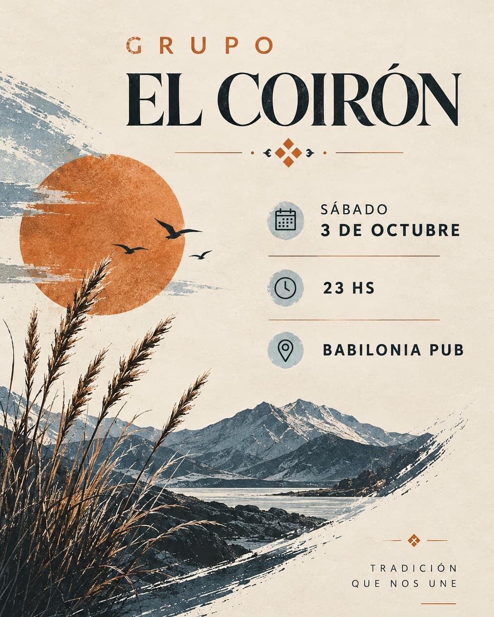 Evento anterior: Peña El Coiron