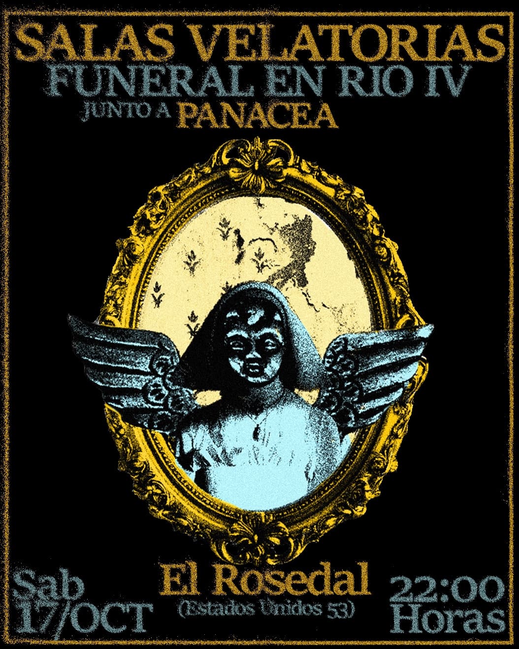 Flyer del evento Funeral En Río 4 IV - Salas Velatorias