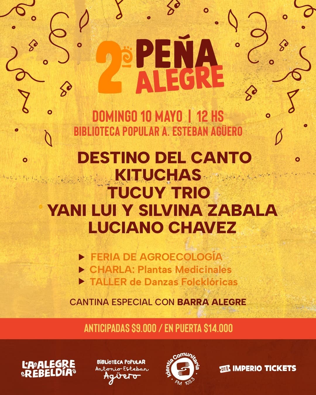 Evento anterior: 2da Peña Alegre - Merlo (SL)
