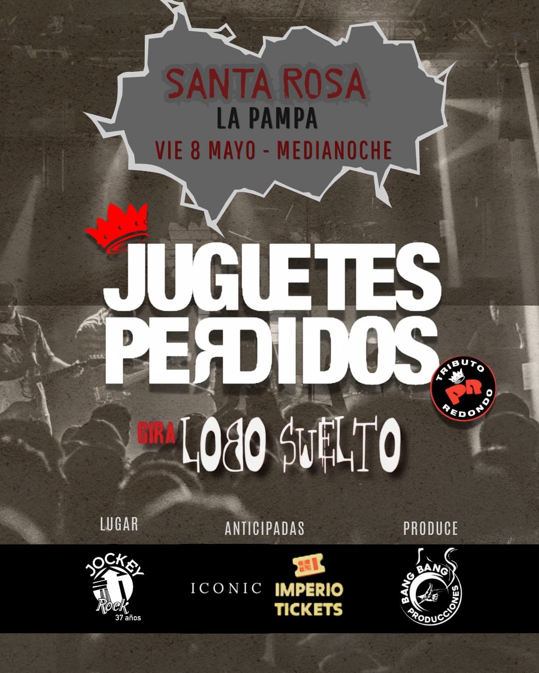 Evento anterior: Juguetes Perdidos en Santa Rosa (LP)