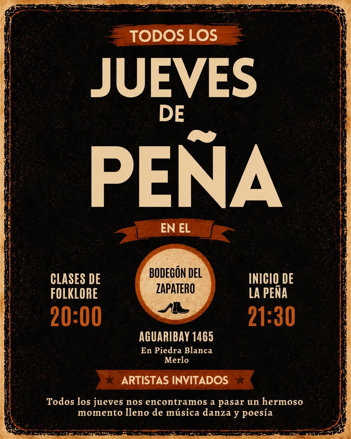Evento anterior: Peña Bodegón del Zapatero Merlo-SL